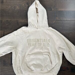 Essentials Fear of God Cream Hoodie